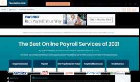 
							         The Best Online Payroll Service and Software Reviews of 2019								  
							    