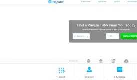 
							         The Best Private Tutoring Near Me | All Cities & 250 Subjects!								  
							    