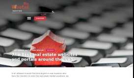 
							         The Best real estate websites and portals around the web - Weetas								  
							    