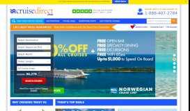 
							         The Best Site to Book a Cruise Online | Find a Cruise Discount and ...								  
							    