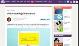
							         The best student job websites - Save the Student								  
							    