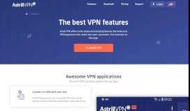 
							         The best VPN features | Astrill VPN								  
							    