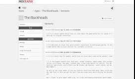 
							         The Blockheads | MixRank								  
							    