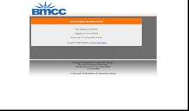 
							         The BMCC Portal - The City University of New York								  
							    