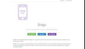 
							         The Bridge Platform — Sage Bionetworks								  
							    