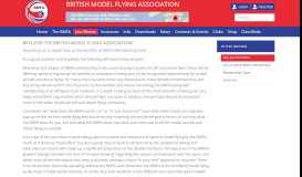 
							         The British Model Flying Association > Join/Renew > Why join the BMFA								  
							    