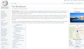 
							         The Broadmoor - Wikipedia								  
							    