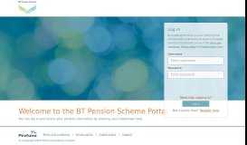 
							         the BT Pension Scheme Portal								  
							    