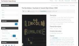 
							         The Bumblebee, Yearbook of Lincoln High School, 1968 - The ...								  
							    