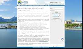 
							         the Cairns Regional Council E-Procurement Portal - TenderLink								  
							    