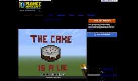 
							         The Cake is a Lie Minecraft Project								  
							    