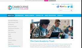 
							         The Cam Academy Trust - Cambourne Village College								  
							    