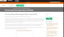 
							         The Care Portal's first request helps a local family – Global Orphan ...								  
							    