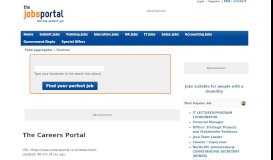
							         The Careers Portal | The Jobs Portal								  
							    