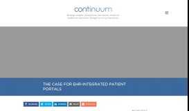 
							         The Case for EHR-integrated Patient Portals - CareCloud								  
							    