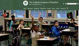 
							         The Catholic Academy of Stamford								  
							    