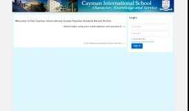 
							         the Cayman International School Teacher-Student-Parent Portal.								  
							    