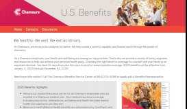 
							         The Chemours Company: US Benefits								  
							    