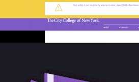
							         The City College of New York |								  
							    