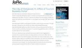 
							         The City of Hollywood, FL Office of Tourism Business Portal - South ...								  
							    