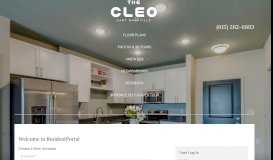 
							         The Cleo - ResidentPortal								  
							    