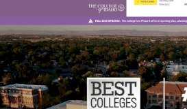 
							         The College of Idaho: Home								  
							    