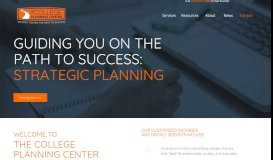 
							         The College Planning Center: Home								  
							    
