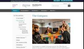 
							         The Compass | Falmouth Exeter Plus								  
							    