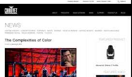 
							         The Complexities of Color | CHAUVET Professional								  
							    