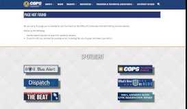
							         The COPS Training Portal is Live - COPS Office - Department of Justice								  
							    