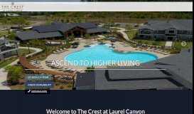 
							         The Crest at Laurel Canyon | Apartments in Canton, GA								  
							    