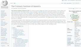 
							         The Culinary Institute of America - Wikipedia								  
							    