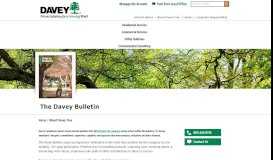 
							         The Davey Bulletin | Davey Employee Communications - Davey Tree								  
							    