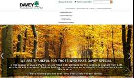 
							         The Davey Tree Expert Company : Professional Tree Care Since 1880								  
							    