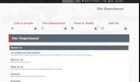 
							         The Department : Defence Portal : Department of Defence, Australian ...								  
							    