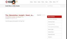 
							         The Desolation Insight: Sand Jackal Leap - Guild Wars 2 Wiki Guide ...								  
							    