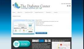 
							         The Diabetes Center » Patient Portal								  
							    