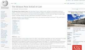 
							         The Dickson Poon School of Law - Wikipedia								  
							    