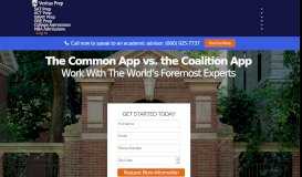 
							         The Difference Between the Common App and the Coalition App ...								  
							    