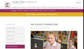 
							         The Digital Connection - Claires Court Independent/Private School								  
							    