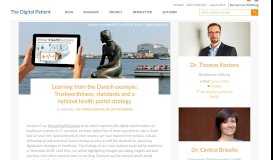 
							         The Digital Patient | #SmartHealthSystems: Denmark and the national ...								  
							    