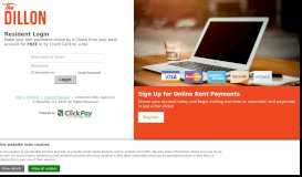 
							         The Dillon - Online Rent Payments - ClickPay								  
							    