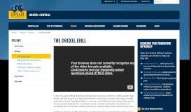 
							         The Drexel eBill | Drexel Central - Drexel University								  
							    