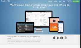 
							         The Easiest to Use Employee In Out Board Software • Simple ...								  
							    
