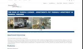 
							         The Edge at Fairfax Corner | Pet Friendly Apartments | Fairfax, VA								  
							    