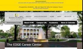 
							         The EDGE Career Center :: Randolph-Macon College								  
							    