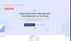 
							         The end-to-end Subscription Management Software | Chargebee								  
							    