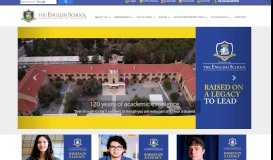 
							         The English School Homepage - A Second Century of Excellence								  
							    