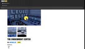 
							         THE ENRICHMENT CENTER - Fortnite Creative Codes - Dropnite.com								  
							    