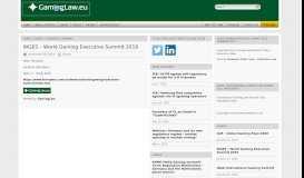
							         The European Portal on gaming and gambling laws ... - GamingLaw.eu								  
							    